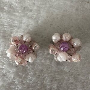 Vintage West Germany Clip on Earrings